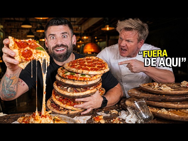 I RUINED the BUFFET of the WORLD'S MOST FAMOUS CHEF GORDON RAMSAY