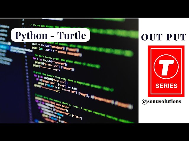 tseries logo design using python turtle | python turtle graphics |python animation|#viral #trending