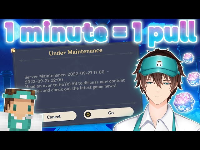 Genshin Impact Servers Went Down... It Cost Me Hundreds $$