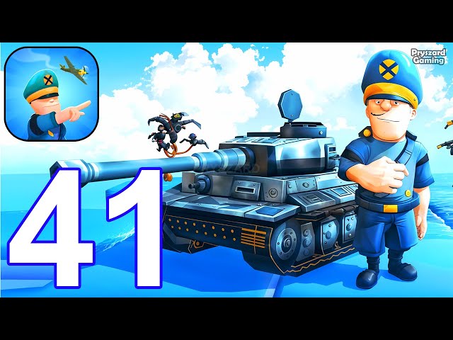 Army Commander - Gameplay Walkthrough Part 41 War Army Commander Base Defense (iOS, Android)