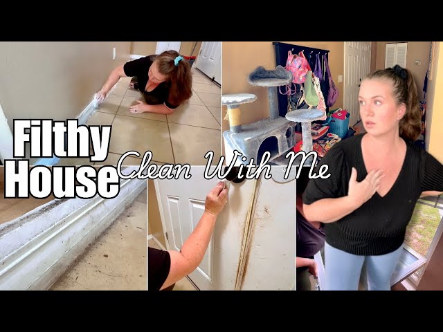 This House Is Filthy! Extreme Deep Cleaning! How To Clean When You Have Kids and Pets
