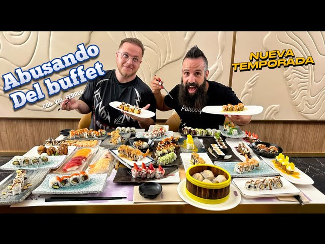 ABUSANDO DEL BUFFET MÁS GRANDE DE VALENCIA CON @valferrer