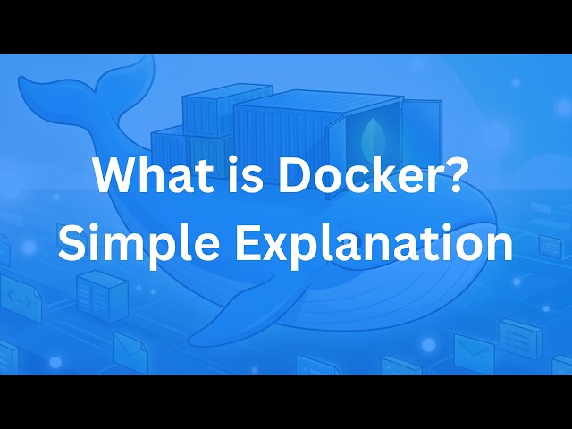 What is docker | Why Do We Need Docker? | Docker beginner tutorial