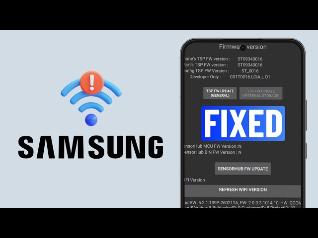Fix Wi-Fi Problems on Samsung Phone With a SECRET Dial Code