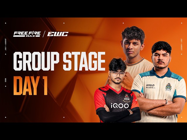 🔴 [HINDI] EWC26 GROUP STAGE DAY 1 (GROUP A & B) | INDIA AT EWC26
