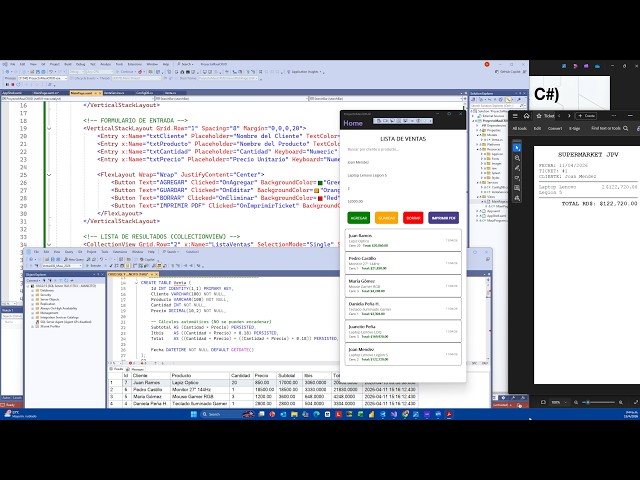 From Scratch: CRUD in .NET MAUI with SQL Server and QuestPDF - 3-Tier Architecture -⚙️ — PART #2