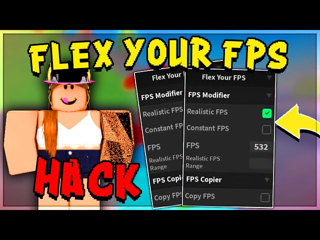 NEW Flex Your FPS Script Hack UPDATED GUI (PC + Mobile Support)