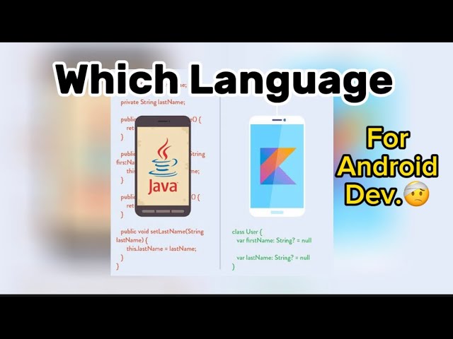 Java Vs Kotlin, Which is Better For Android development #vlog #study #dsa