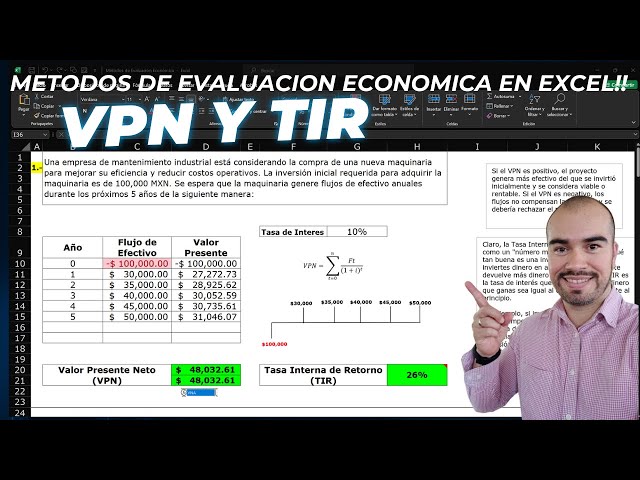 🔥 Calculating NPV and IRR in Excel Step by Step - Complete Tutorial 2025