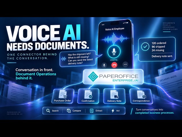 Voice AI Employees Need a Document Operations Connector
