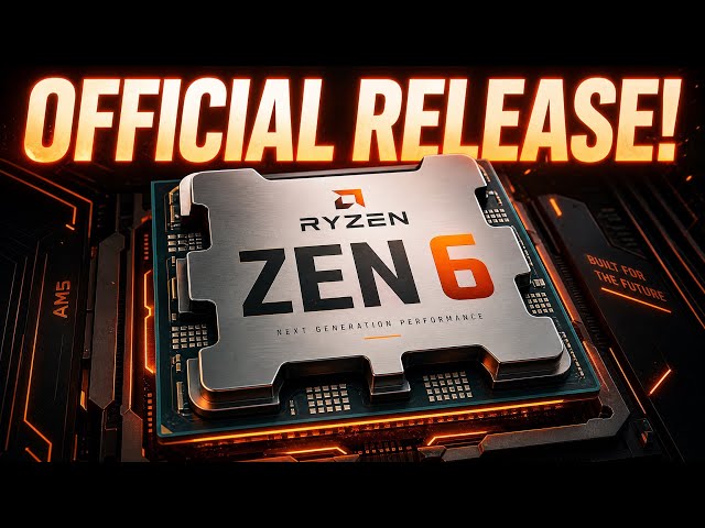 FIRST Zen 6 CPU Release REVEALED!