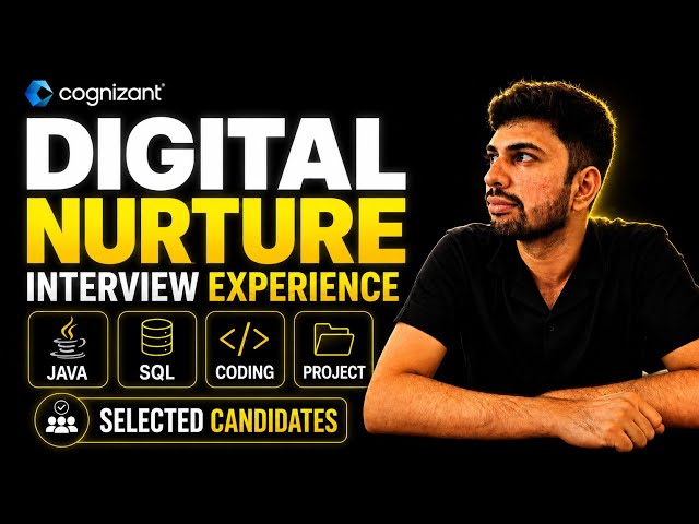 Cognizant Digital Nurture Interview Experience | 3 Candidates Share ALL Questions! 2027 Batch