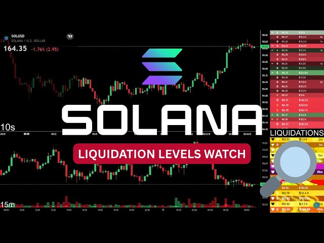 🟣 Solana LIVE Real Time Charts & Liquidation Watch | 24/7 Crypto Alerts