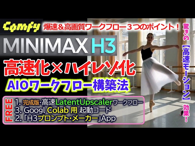 [Speed & High-Res Upgrade] MiniMax-H3 Blazing Fast & High-Quality Workflow: 3 Key Points❗️Fused-T...