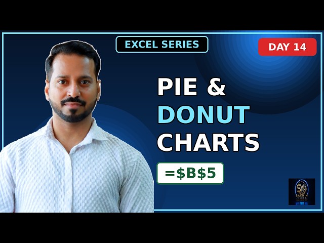 Master Pie, Donut & Area Charts in Excel | Day 14 Excel Course