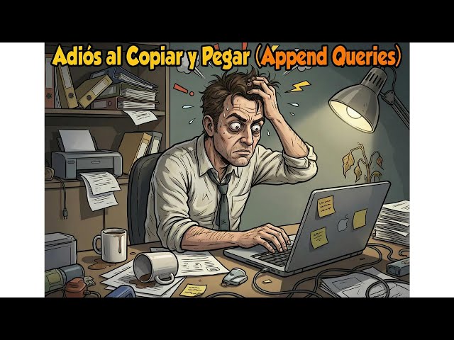 Fusiona múltiples datasets automáticamente con Append Queries con Power Query