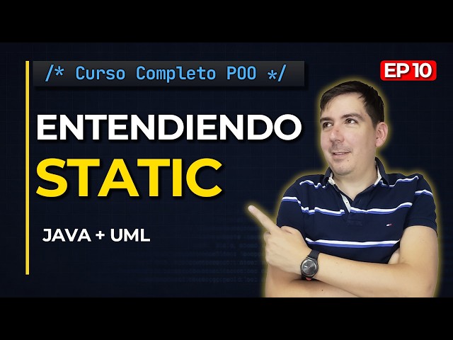 Understanding Static in OOP with Java and UML | OOP Course Static Chapter