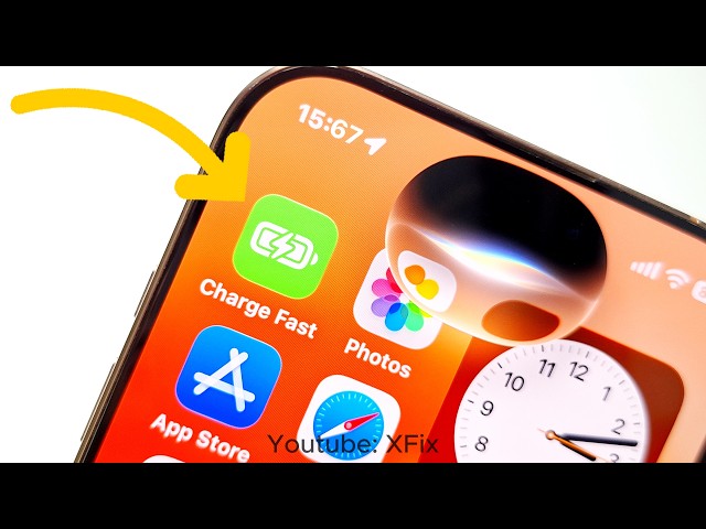 Why Does My iOS 27 Have A Charge Fast Button ?