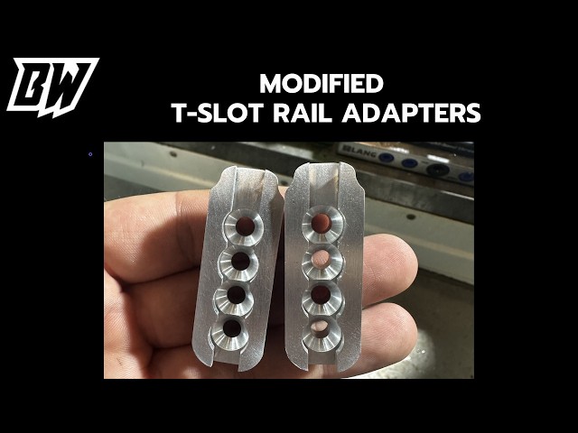 Modified T-Slot Rail Adapters