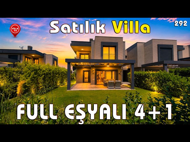 ¡Cerca del mar! Villa totalmente amueblada con jardín y parking | Tour en Kuşadası