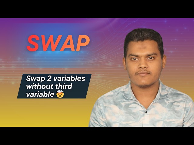 Swap 2 variables without third variable 🤯 (C++)