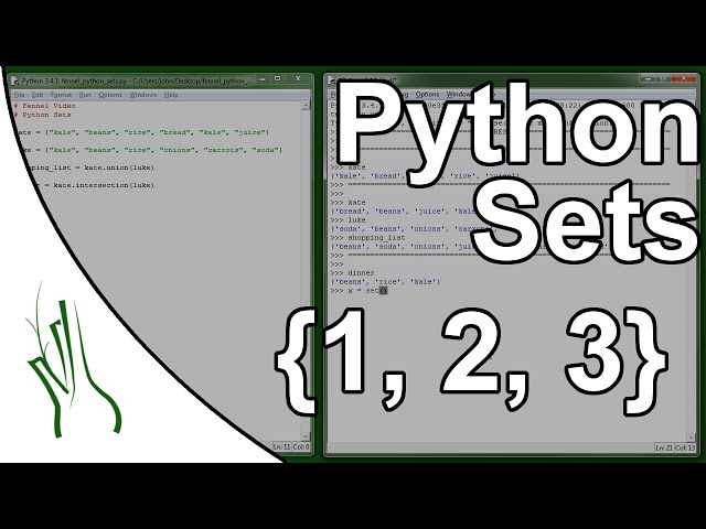 Python - What is a set?