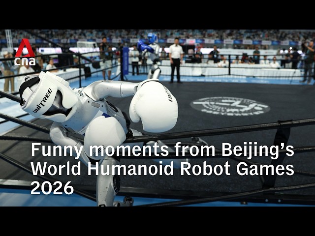 Funny moments from Beijing’s World Humanoid Robot Games 2026