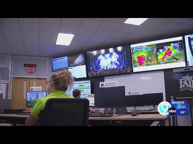 An exclusive look inside the New York State Fair's Joint Operations Center
