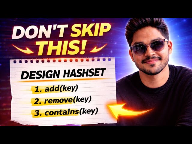 Design HashSet | Java Solution 🔥 | LeetCode | NeetCode  | Easy DSA