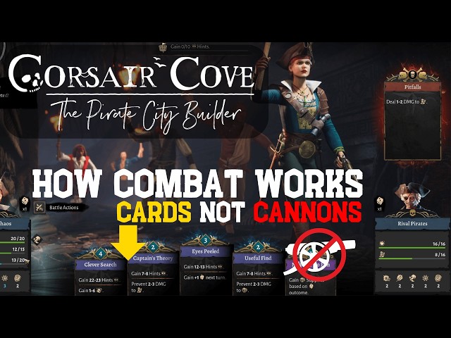 Corsair Cove: how expeditions and card combat actually work | Let's Try #2