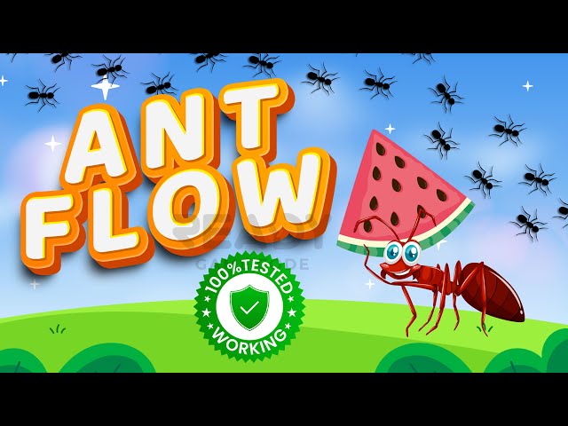 Ant Flow – Unity Game Source Code | Guide the Ants, Reach the Food 🐜🍉