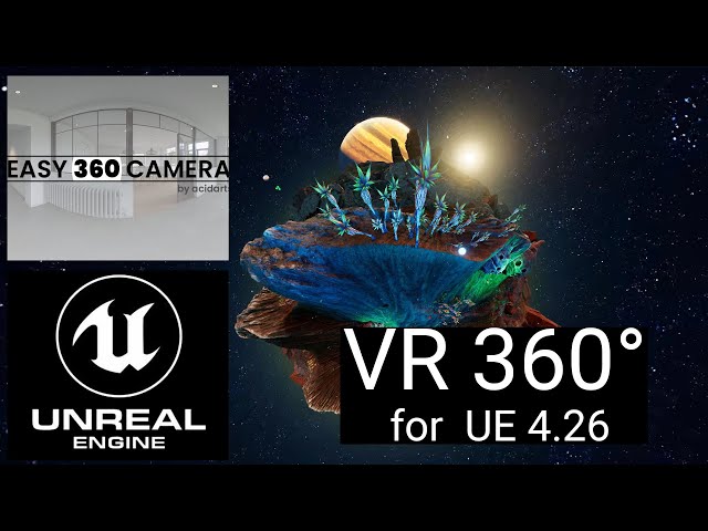 AlienPlant 8K (360° VR in Unreal Engine 4.26)