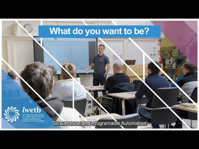 "What do you want to be?" - Electronic Control Systems and Programmable Automation - Martin