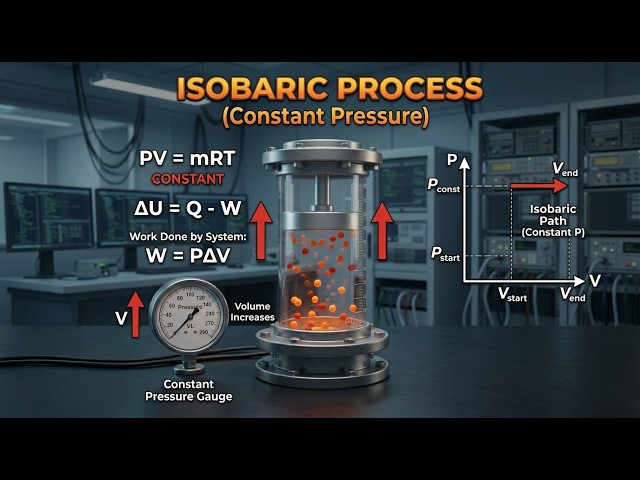 Problem 4 | How to Solve Ideal Gas Constant Pressure Problems Step-by-Step |