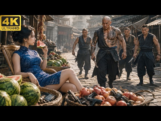 惡霸欺負賣瓜少女，卻不知是隱世高手，一出手震驚全場！| Kung Fu |  反差 | 武侠 | 動作電影 丨Action丨功夫丨Chinesedrama丨中國電視劇