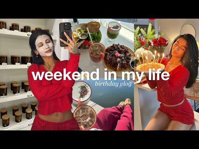 WEEKEND VLOG | coffee shops, birthday dinner, fun hobbies & traveling to LA