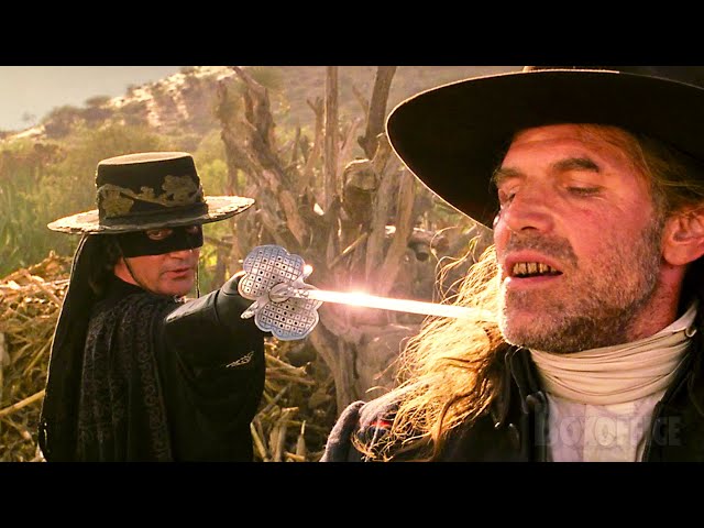 Las MEJORES escenas de las películas de El Zorro ⚡ 4K