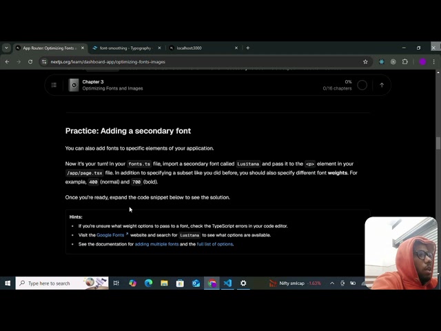 03 next.js 15 optimization | how to optimize fonts & images in next.js