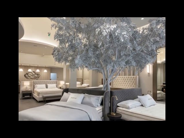 Saatva Palo Alto: Custom Soffit Work on a High-End Retail Build done by Magnum Drywall