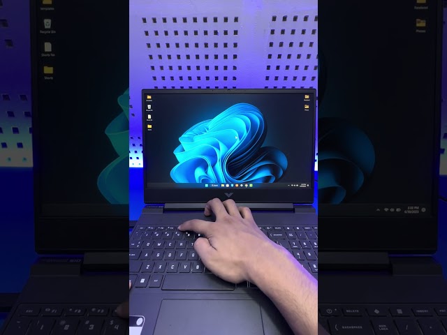 Turn On Keyboard Light on HP Victus #shorts