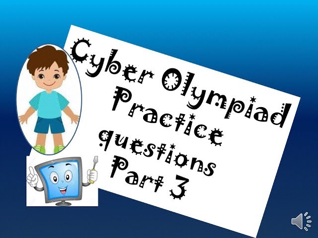 Computer Olympiad 2019 (computer related questions and answers)