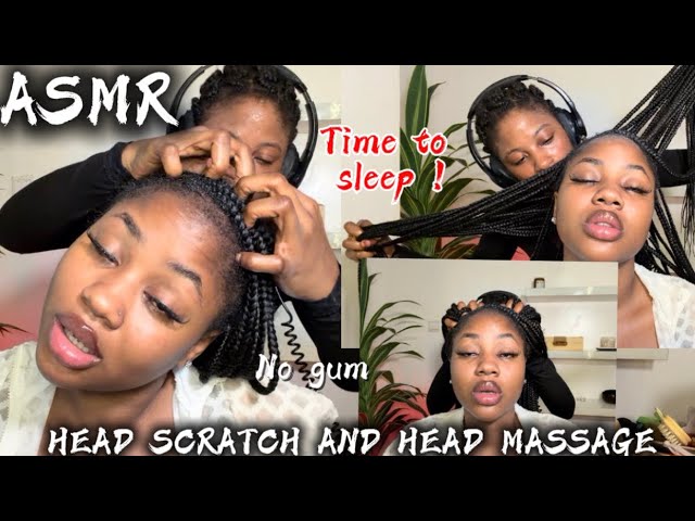 ASMR💫HEAD SCRATCH AND HEAD MASSAGE 