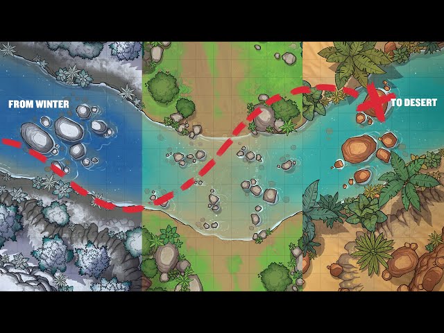 Dungeondraft Tutorial | Creating D&D maps for any environment with BIOMES
