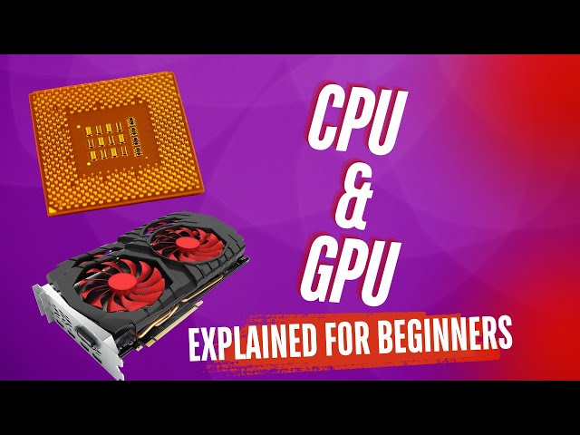 CPU and GPU Explained for Beginners in 2 Minutes with Examples