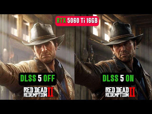 Testing DLSS 5 In Red Dead Redemption 2 | DLSS 5 MOD & RTX 5060 Ti 16GB Red Dead Redemption 2