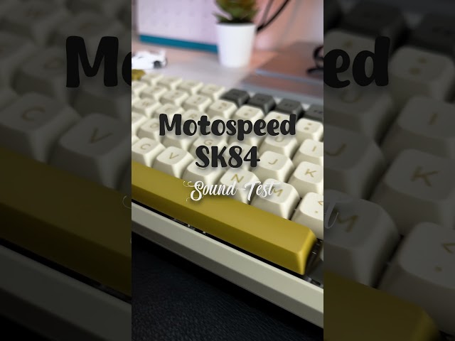 SK84 Sound test by @tvcmall | #ASMR | #shorts #trending #viral #gaming #mechanical #keyboard #HB