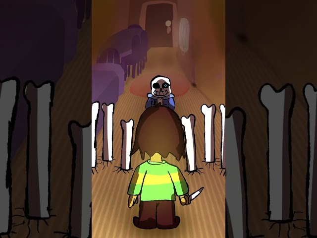 Kris...He only have 1 HP. #deltarune #animation