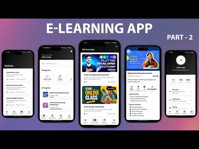 Complete Flutter Firebase E-Learning App - Speed Code | Part 2: Project Setup 🚀