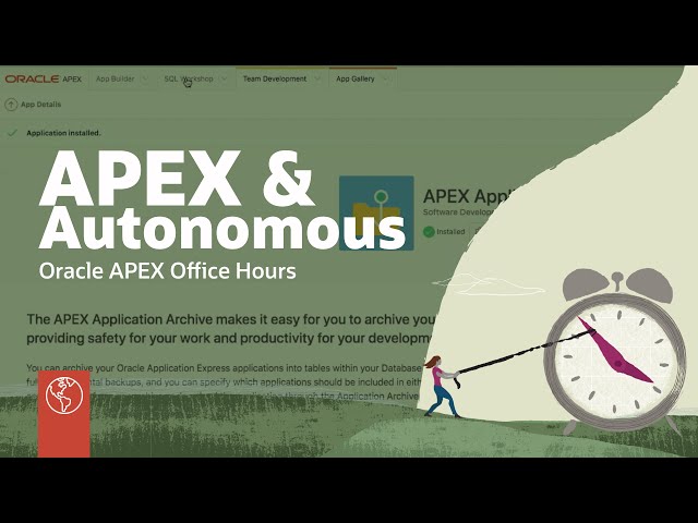 Oracle APEX and Autonomous