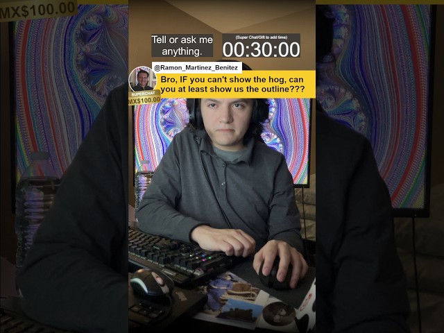 Me Reading Viewers' Chat Messages; Tell or Ask Me Anything
